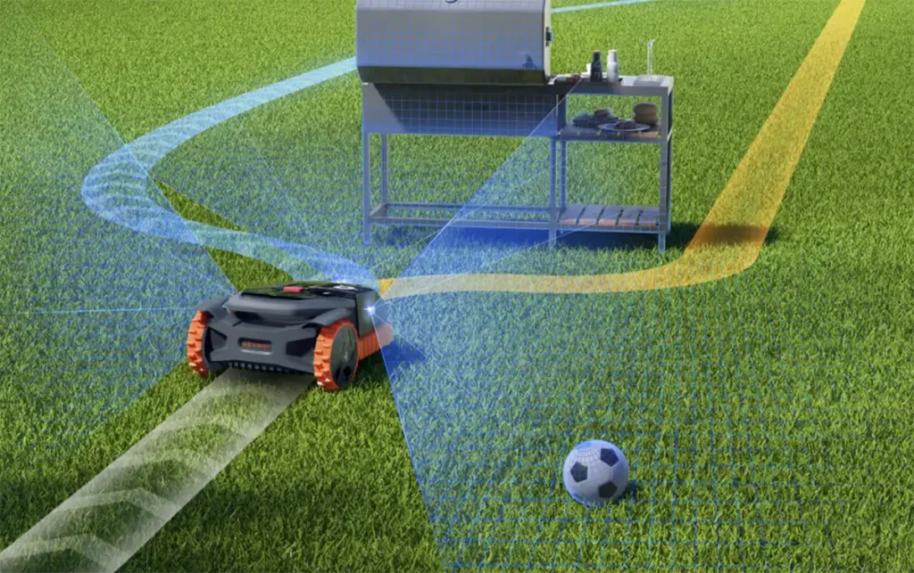 ai mapping robotic mower
